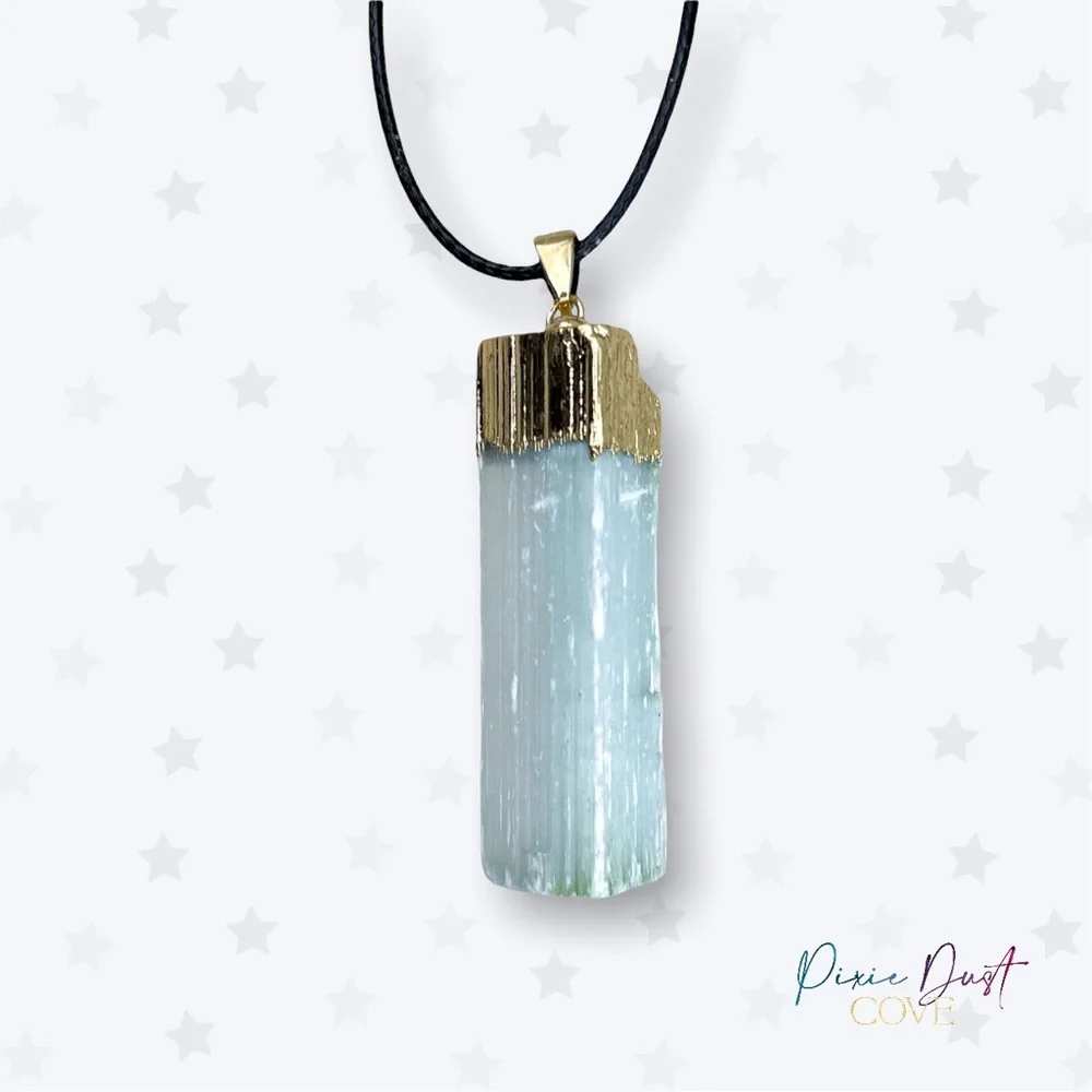 Selenite necklace - Picture 4 of 4
